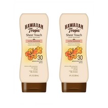 하와이안 트로픽 시어 터치 선 로션 SPF30 236ml 2팩 Hawaiian Tropic Sheer Touch Lotion Sunscreen