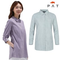PAT 써커체크 스트라이프 셔츠
