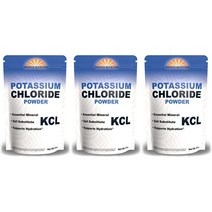 Source Nutrition Potassium Chloride Powder 소스 뉴트리션 염화 칼륨 파우더 226g 3팩, 3개
