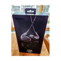 슈어 SE846 사운드 Isolating 이어폰 커뮤니케이션 케이블 - 블랙