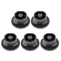 Ursmart 엔진 커버 그로밋 버퍼 쿠션 플레이트 가스켓 엔진 커버 메르세데스 OM642 용 고무 패드, 5x2x5cm, 플라스틱, 5개