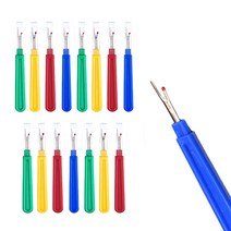 한수위 고급 실뜯개 15개 세트 실밥제거 12cm 리퍼 재단 작업 미싱 실따개, 단일