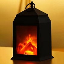 라온투유 불멍 LED 벽난로 무드등, 02 스퀘어