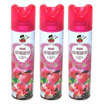 산도깨비 공기청향제 A/F, 300ml, 3개, 피치