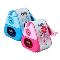 더이안 티티 하이샤파 연필깎이 KI-100 애니멀 연필깎이, 분홍