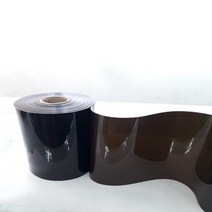 (모델Z20 흑색투명2mm폭20cm) PVC연질염화비닐 아스테이지 방풍비닐커튼 바람막이 용접차단막