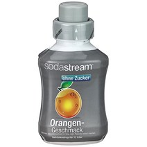 소다스트림 오렌지 노슈가 무설탕 시럽 500ml 2팩