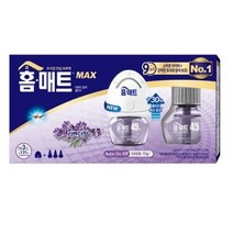 홈매트 맥스 리퀴드 라벤더향 훈증기 + 리필 3p 세트, 29ml, 1세트