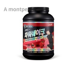 칼로바이 퍼펙트 파워쉐이크 아이솔레이트 프로틴파우더 딸기맛, 2000g, 1개