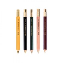 OHTO 목재볼펜 BP-680E 1.0mm 오토볼펜 우드볼펜, 블랙