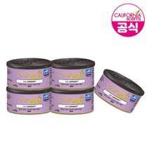 캘리포니아센트 스필프루프 캔타입 엘에이 라벤다향 5입 차량용 방향제