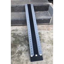 장애인 경사로 휴대용 이동식 계단 디딤대 안전문턱, 1.4m길이의새로운싱글