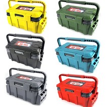 대형 낚시 태클박스 민물 루어 에기 애기 태클박스, 레드, 1개