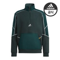 아디다스 남여공용 Q4 플리스 아노락 하프집업 자켓 - HL6915