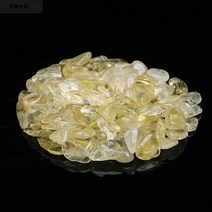 어항자갈 인테리어 화분 자갈 7-9mm 천연수정 디가우징 베개 근저울 수정석 알갱이 깔개 어항, 04 천연황수정/100g