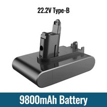 V7플러피 V6 V8 V10 V11 교체 다이슨배터리 다이슨 22.2V 28000mAh A/B 리튬 이온 진공 배터리 DC35 DC45 DC31 DC34 DC44 애니멀, [04] 빨간