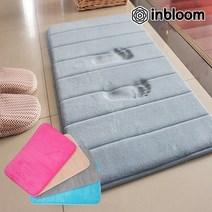 인블룸 1+1세트 베이직 라인 발매트, 베이지