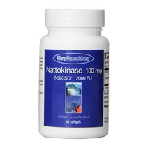 나토키나제 100mg 60캡슐 Allergy Research Group, 1개