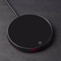 캔들라이터dc 5v usb 커피 머그 컵 따뜻한 차디퓨져용기 캔들캔들용기 실리콘몰드, 검은색
