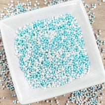 데코야 슈가스프링클 트윙클 미니구슬 스카이블루 (미니구슬/베이킹/토핑/재료), 트윙클 미니구슬 스카이블루 1kg