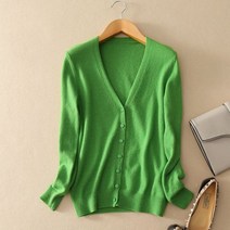 J:(ha;ku) 기본 베이직 소프트 울 브이넥 가디건 6890 그린 카디건 단체가디건 여성가디건 예쁜가디건 가을가디건 겨울가디건Jo:D+1eA151228As2201C1