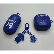 [Premier League] Everton - James 에버턴FC - 제임스 갤럭시 버즈 / 버즈라이브 / 버즈프로 케이스 (키링 별도), 로고 키링