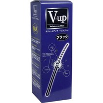 일본직발송 6. 피노레 200G×4상자 볼륨 업 헤어 스프레이 V-UP 헤어 스프레이 블랙 B00OVT6640, One Size, One Color
