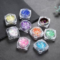 크리스탈 에폭시 글라스글리터, 오렌지