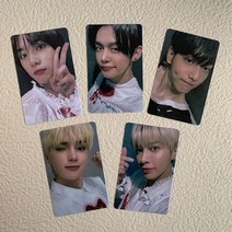 투바투포카 TXT 포토카드 투모로우바이투게더 6 장/세트 KPOP 홀리데이 콜렉션 Little Wishes LOMO Cards 셀프 메이드 페이퍼 포토 카드 Photocard Fo, OSS21374MXP