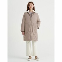 [빈폴레이디스] 베이지 니트 칼라 롱 다운 점퍼 (BF2X38U02A) 304127