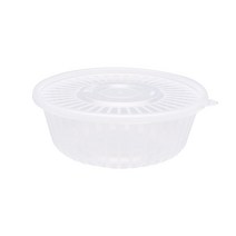 냉면용기 중 1.3L 50개 사출용기 일회용기 도시락용기 반찬용기 포장용기, 1개