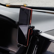 볼보 XC40 XC60 S90 스마트폰 거치대 받침대 마운트, XC40 (그레이)