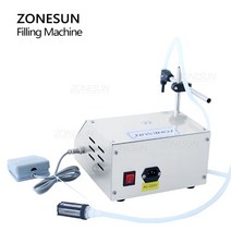 자동 액상 소분기 충진기 액체 정량 주입기 대용량 ZONESUN, 6mm 노즐로, 220V