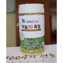 [신안죽염] 황토가마 환원력(ORP) ORACSALT 시나몬/함초/마늘/새우젓 죽염 100g/ 3년숙성 신안천일염100%, 마늘즉염 100g, 1개
