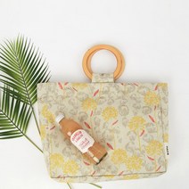 [원단쟁이] DTP린넨)GP1014 레베카프린 와일드플라워단데리온y E31