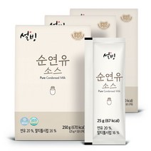 설빙 순 연유 소스 25g 10개 3팩, 3개