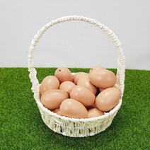 한소픈 계란 모형 20P set 부활절 소품 부활절꾸미기 부활절달걀 미술재료 에그공예, 브라운