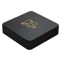 TV Box Mini Smart With Remote Control And Adapter Brilliant 4K Streaming Quality WIFI Home, 02 Black