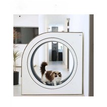 캣휠 고양이 달리기 놀이기구 러닝머신 다이어트, 기본모델 대형(반장착) 프리레이저광 고양이티징스틱