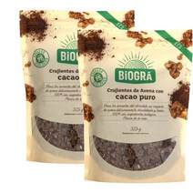 바이아그래피 코코아 크리스피 오트밀 칩 325g 2개