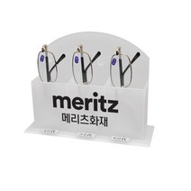 [만노] 사무용 돋보기세트 관공서 홍보용 민원용 화이트색상 아크릴 돋보기세트 스탠드 3단 (꽂이형), 2. 스탠드+고급돋보기세트