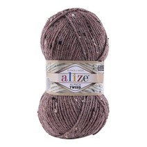 마마니트 10+1 알파카트위드 실, 688 트위드브라운