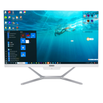 데스크탑 컴퓨터 쿼드 코어 인텔 i7 8565U 올인원 PC 게임 24 인치 1920*1080 모니터 DDR4 m.2 SSD 윈도우, 11 32G RAM 1TB SSD, 01 G4560