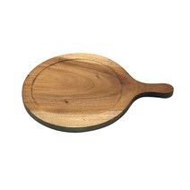 피자 마호가니 원형홈보드(도마) 180mm