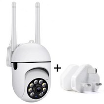 아파트현관cctv 코멕스인터폰 도어락720P PTZ 감시 IP 카메라 HD 렌즈 풀 컬러 WIFI 보안 CCTV 야외 실시간, 01 only cam_01 EU 플러그
