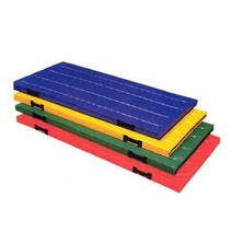 구르기매트(초등학교 체조용매트 태권도장 일반체육관 안전매트 연습용..), 90x240x6cm, 노랑색, 1개