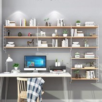 벽걸이 DIY 선반 2단 3단 조립식 인테리어 선반 거실 주방 욕실 다용도 수납, 벽선반HE 2단 블랙