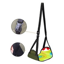 비행기 발판 해먹 비행 자동차 여행 필수 좌석 발 패드 조정 가능한 기차 받침대 휴대용