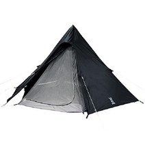 DOD(디오디) 원폴 텐트 M 5인용 수납 컴팩트 amp 간단 설영 T5-47-TN, 단품, 블랙