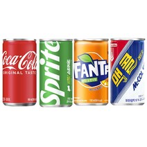 마셔몰 코카콜라190ml(10캔)+스프라이트190ml(10캔)+환타오렌지190ml(10캔)+맥콜190ml(30캔) 총60캔, 1세트, 190ml
